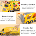 Miniatyrbild 2 av 5: Leksaksbilar för småbarn 1-5 år, pojkar och flickor, 5-i-1 byggfordon leksaksbilar