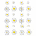 Pikkukuva 1 / 5: Silitysrauta-laastari Ommeltavat laastarit Daisy Flower Patches 24 kappaletta Creat