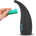 Miniatyrbillede 1 af 5: Automatisk sæbepumpe, elektrisk sæbepumpe med sensor, IPX6 vandtæt Black