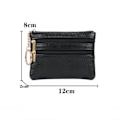 Miniatyrbillede 3 af 10: Mini Myntpung Pung Pengepung SORT Black