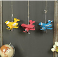 Miniatyrbilde 2 av 5: 3 stk Vintage Metallfly Modell Jern Retro Flymaskin Glider