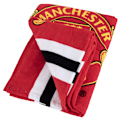 Miniatyrbild 1 av 2: Manchester United FC Core Stripe Strandhandduk En Storlek Röd/Vit Red/White One Size