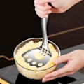 Miniatyrbild 3 av 7: Potatisstöt, köksstöt i rostfritt stål, matpress för mos