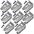 Miniatyrbillede 2 af 3: 8 stk. bæltekrog med skrue til Makita 346449-3 324705-1 346034-2
