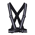 Miniatyrbillede 4 af 7: 2-pak - Refleksvest til Voksne & Børn / Refleksvest – Refleks Sort Black Svart