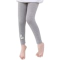 Miniatyrbillede 1 af 4: 2-12 år Piger Unicorn Trykte Skinny Leggings Bukser Grey