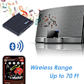 Miniatyrbillede 1 af 5: Bluetooth 5.1 Musikmodtager Trådløs Stereo eller 30-Pin Adapter