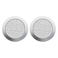 Miniatyrbild 1 av 5: Takhögtalargaller, 4-tums tak högtalargaller inbyggt ljud (silver)