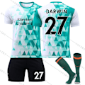 Miniatyrbilde 2 av 3: Barn / voksen 22 23 World Cup Liverpool sett - Perfekt Darwin-27 Darwin-27 #2xl