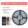 Miniatyrbillede 8 af 10: 5M - 44-tasters Bluetooth LED-stribe - APP-styring MultiC multicolor 5m smd5050 bluetooth led strip 30led