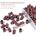 Miniatyrbillede 5 af 5: Qazuwa fil nagelslipband Professionelle slipebånd 210 stk Fine slipehylser Bits slipehylser til neglepolering og skubning B Sunmostar