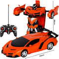 Pikkukuva 5 / 5: Transformer-urheiluauto punainen punainen red