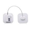 Miniatyrbilde 3 av 10: Skåplås Kjøleskapslås hvit white Coded Lock