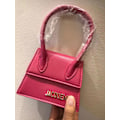 Miniatyrbillede 1 af 5: Dameskulderväske Lille Taske Ins Portabel Crossbody-Taske Plain rose Red