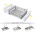 Miniatyrbilde 2 av 4: Utvidbar oppvaskstativ, utvidbar avløpsstativ for oppvask.