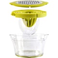 Miniatyrbillede 4 af 5: Manuel juicer, 4 i 1, med rivejern, 400 ml indgraveret mål