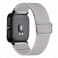 Miniatyrbilde 1 av 5: 20mm/22mm Armbånd for Amazfit Gts 4//2/2e/3/gts2 Mini/gtr 4/3/pro/gtr2/47mm/stratos Nylon Elastisk Klokkearmbånd Amazfit Bip Rem grå grey 22mm