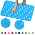 Pikkukuva 7 / 10: Kylpyhuoneen matto, liukumaton matto, TUMMANSININEN Dark Blue