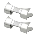 Pikkukuva 2 / 5: 2 kpl Premium-teräskellolinkin kaareva päätykorjaus 19mm/20mm/21mm/22mm/23mm/24mm - 24mm 20mm