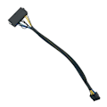 Pikkukuva 3 / 5: Uusi 24-nastainen naaras-10-nastainen urosadapterikaapeli Atx Lenovo emolevyille 20cm