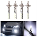 Miniatyrbillede 4 af 5: 4 stk. H1 6000k Super White 80w LED Forlygtepærer Kit