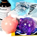 Miniatyrbillede 5 af 5: 3D Gris Silikon Lysform DIY Craft Silikonform