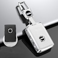 Miniatyrbillede 1 af 5: Volvo Smart Car Nøglering - Hvid - Passer XC60 S90 S60 XC40 XC90 V60 V90 White