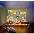 Miniatyrbilde 1 av 5: LED-notatbrett med farger, Glow Letter-oppslagstavle