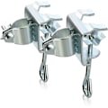 Miniatyrbillede 1 af 5: 2x Parasolholder - Parasolholder til altanrækværk eller bord - Parasolholder til altan og terrasse (Ø 19-32mm - 02 stk.)