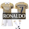 2024-2025 Real Madrid Special Edition Børnefodboldtrøje Nr.7 Ronaldo-FA- 24