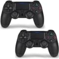Dubbla trådlösa PS4-kontroller för Playstation 4, svart
