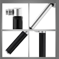 Miniatyrbillede 4 af 4: 120 psi højtryks aluminiumlegering bærbar minicykelpumpe