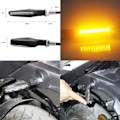 Miniatyrbild 4 av 5: 2 st Universal Blinkande Motorcykel LED Blinkers Gult
