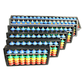 Miniatyrbilde 4 av 5: Abacus Aritmetik Soroban Skole Matematikk Læringsverktøy Kinderen Ed 3#