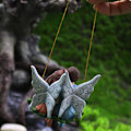 Miniatyrbillede 4 af 4: Hjemmehave Ornamenter Havepar Statuette Miniture Fehave
