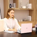 Miniatyrbillede 5 af 5: Etui til MacBook Air 13 tommer Etui A2337 A2179, rosa