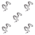 Miniatyrbillede 1 af 5: 1/2/3/5 Træperlerosekrans med korsvedhæng til mænd og kvinder 5Set