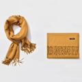 Pikkukuva 1 / 2: Keltainen Viskoosisali beige