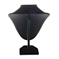 Miniatyrbilde 3 av 4: Smykkeutstillingsstativ Byst Halskjede Ørepynt Display Stativ Holder Svart - XL [XC] black (XL)