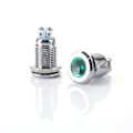 Miniatyrbilde 5 av 5: 1 stk 12mm 6/12/24/220v mini signallampe strøm LED metallindikatorlampe
