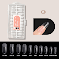 Miniatyrbillede 1 af 5: 240st Gel X Nails Tip Press on Extension Acrylic Full Cover 5