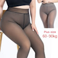 Miniatyrbillede 10 af 10: Varme Strømper Strømper SORT HEL FOD Black-full foot Black-full foot