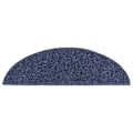 Miniatyrbillede 5 af 8: vidaXL Trappstegsmattor Selvhæftende 15 stk Broderi 56x17x3 cm Blå blue 2430