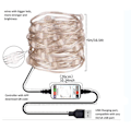 Pikkukuva 4 / 5: LED-nauhat musiikkitilassa RGB-värimuutos 20m 200LED