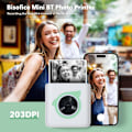 Pikkukuva 4 / 5: L8 Mini-valokuvatulostin, Ystävällinen Termisetulostin, Langaton Kannettava Valokuvatulostin 203DPI Lahja DIY:lle H