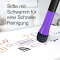 Miniatyrbilde 3 av 5: 12 magnetiske whiteboard-penner og viskelærsett Farge whiteboard-markører Slettbare tørrslettingsmarkører Tynn whiteboard-penn Barn Slettingsmarkør