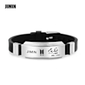 Pikkukuva 1 / 10: BTS Kpop-rannekoru BTS-allekirjoituksella JIMIN