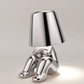 Miniatyrbild 5 av 5: Thinker Lamp Collection Kreativ Liten Gyllene Man Vardagsrum T