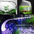 Miniatyrbillede 4 af 5: Akvarielys LED hvidt og blåt lys nano clip belysning,-XIN