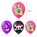Pikkukuva 3 / 5: Monster High syntymäpäiväjuhlat koristeet Set Banner Balloon Kit Cake Toppers